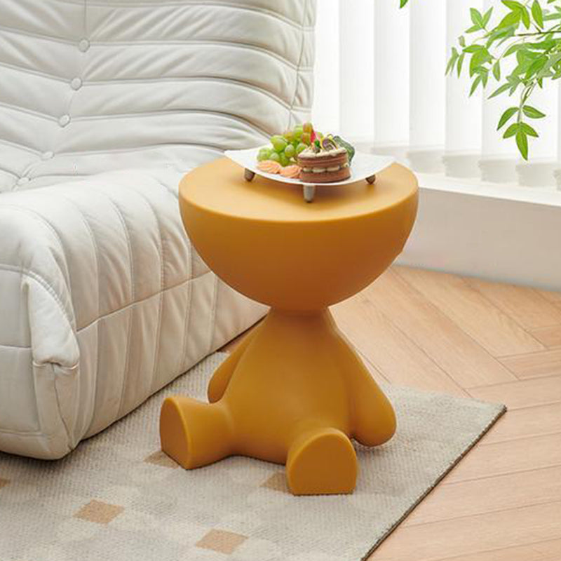 DFM-Table-FP00421-10.jpg Contemporary Creative Round Tabletop Plastic Side Table For Living Room - Image 1