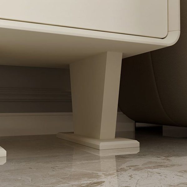 Contemporary Creative Kids Robot Square Tabletop Medium Fiberboard Nightstand 2-Cabinet For Bedroom - Image 6