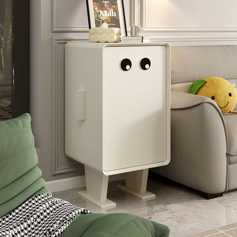 DFM-Table-FP01440-6.jpg Contemporary Creative Kids Robot Square Tabletop Medium Fiberboard Nightstand 2-Cabinet For Bedroom - Image 1