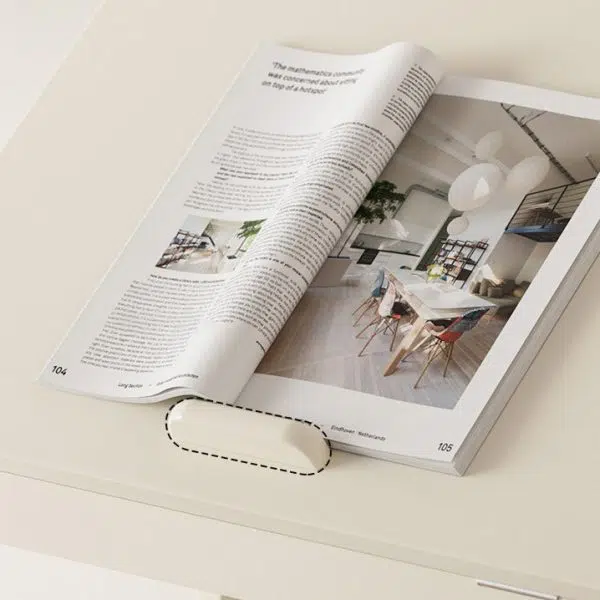 Contemporary Creative U-Shape Square Removable Tiltable Solid Wood End Table 2-Tiers For Living Room - Image 8