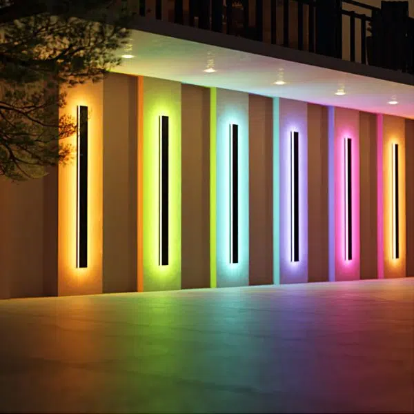 Linear LED Long Outdoor Wall Light Minimalist Exterior Wall Mount Lights Waterproof for Porch - Image 17