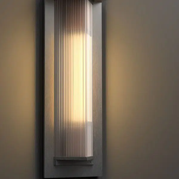 Modern Retro Minimalist Aluminum Glass Outdoor Waterproof Wall Sconce Lamp - Image 15
