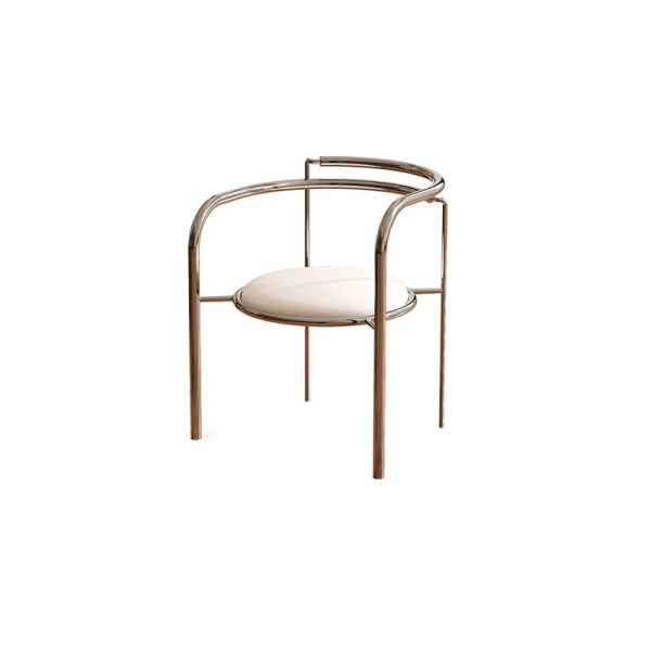 Contemporary Scandinavian Curved Back Ash Wood Sponge Dining Chair Backrest For Dining Room - Image 22