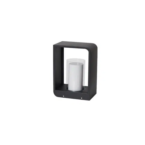 Modern Minimalist Square Frame Stainless Steel Acrylic LED Waterproof Lawn Landscape Light For Outdoor Patio - Image 10
