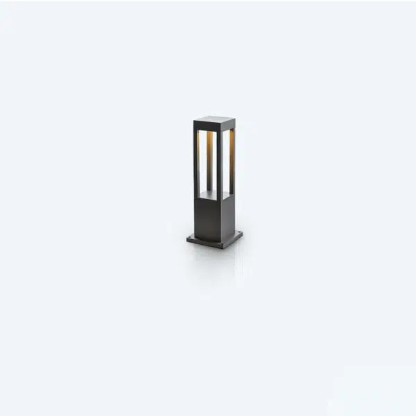 Modern Minimalist Waterproof Cylinder Square Aluminum LED Landscape Light For Garden - Image 12