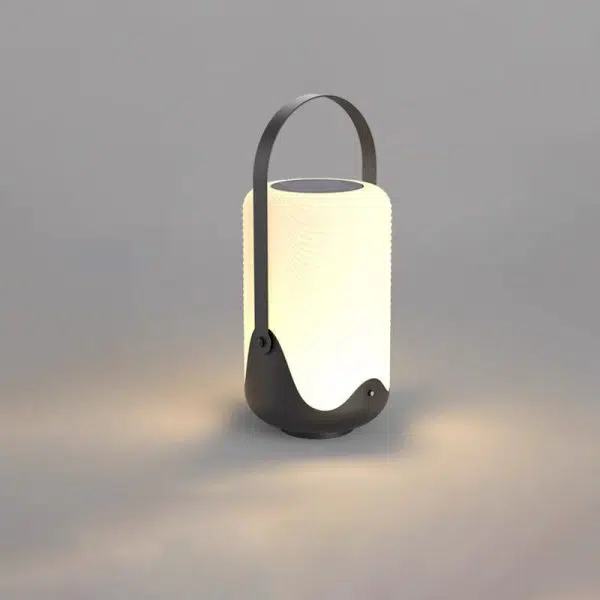 Modern Simplicity Solar Waterproof Iron Acrylic Cylinder Rechargeable LED Portable Landscape Lighting Outdoor Light For Garden - Image 13