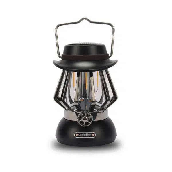 Modern Handheld Metal Texture Camping LED Outdoor Light - Image 10