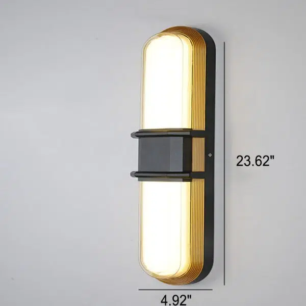 Modern Simple Waterproof Wall Sconce Lamp Outdoor Light - Image 14
