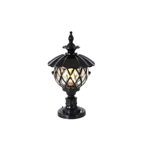 European Outdoor Lotus Column Head Light 1-Light Waterproof Garden Landscape Light - Image 12