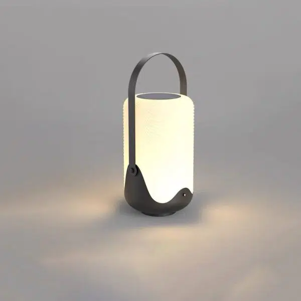 Modern Simplicity Solar Waterproof Iron Acrylic Cylinder Rechargeable LED Portable Landscape Lighting Outdoor Light For Garden - Image 14