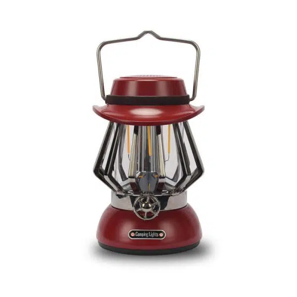 Modern Handheld Metal Texture Camping LED Outdoor Light - Image 9