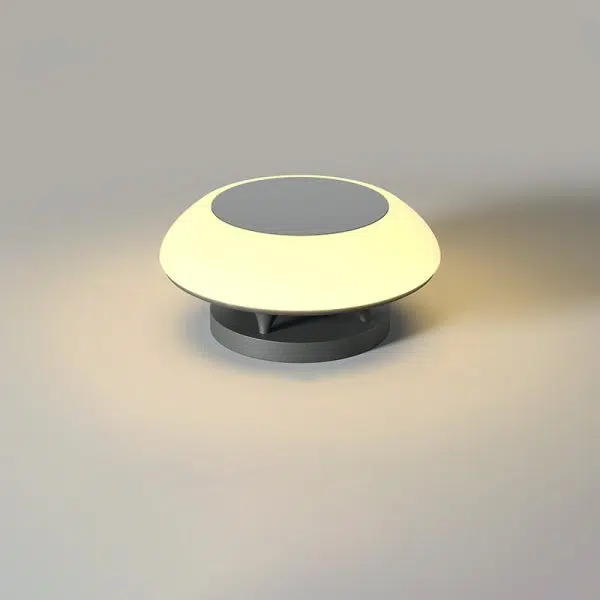 Modern Simplicity Solar Waterproof Stainless Steel PE Round Spaceship LED Landscape Lighting Outdoor Light For Outdoor Patio - Image 13