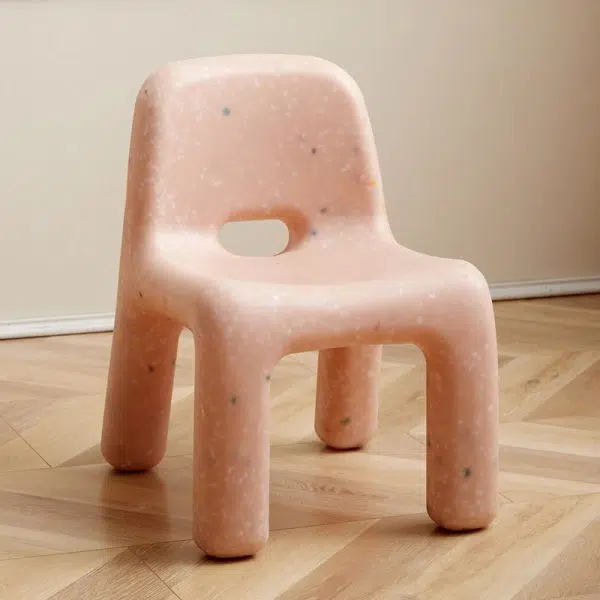 Contemporary Creative Square Plastic Children Chair Backrest For Living Room - Image 10