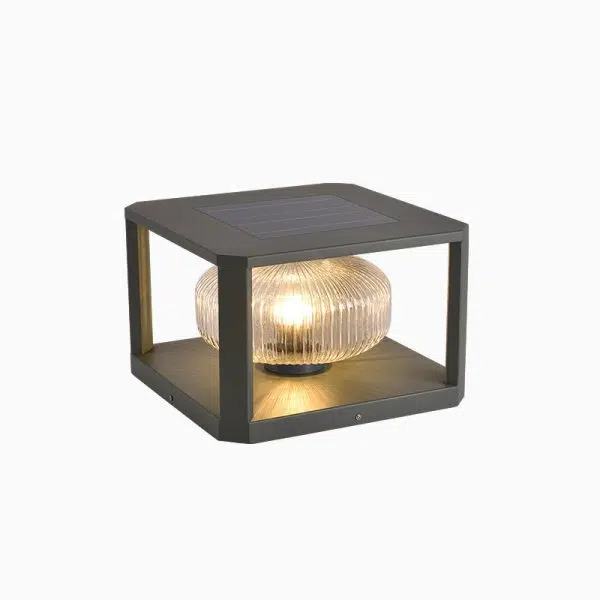 Modern Simplicity Solar Waterproof Stainless Steel Aluminum Glass Cube Ball 1-Light Landscape Lighting Outdoor Light For Outdoor Patio - Image 16