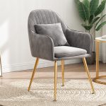 Gray Seat + Gold Legs