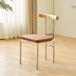 Brown Seat + Wood Color Backrest