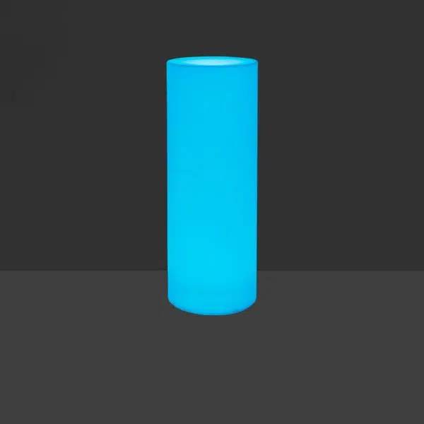 Modern Minimalist Solar Waterproof Cylinder PE LED Outdoor Ground Plug Light For Garden - Image 22