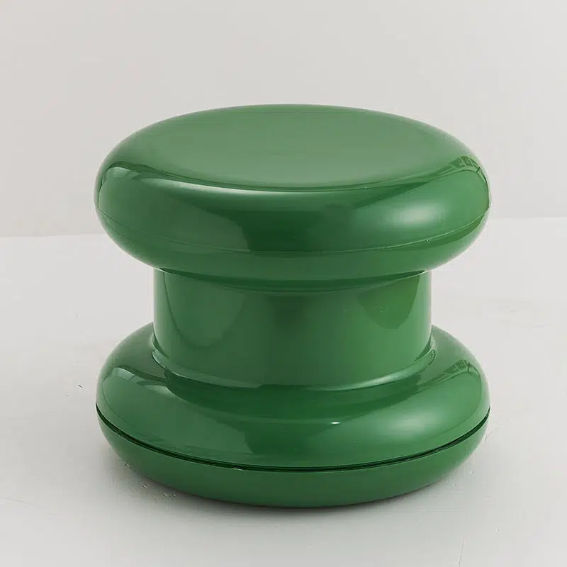 SKU-04-d4cd6975-b61e-4d22-baa8-053bfb7fb70a.jpg Contemporary Creative Round Plastic Chair Backless Armless For Living Room - Image 6