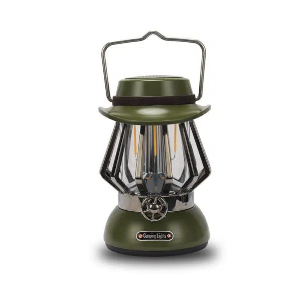 Modern Handheld Metal Texture Camping LED Outdoor Light - Image 5