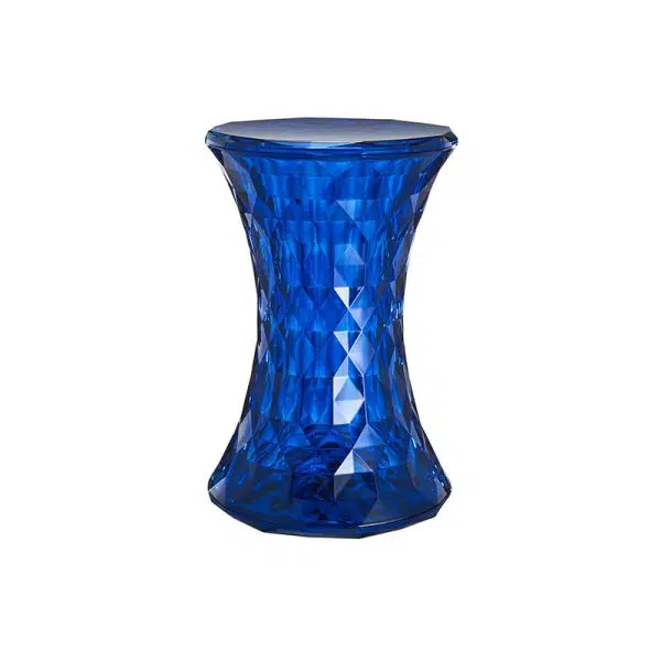 Contemporary Nordic Column Acrylic Chair Backless Armless For Living Room - Image 21