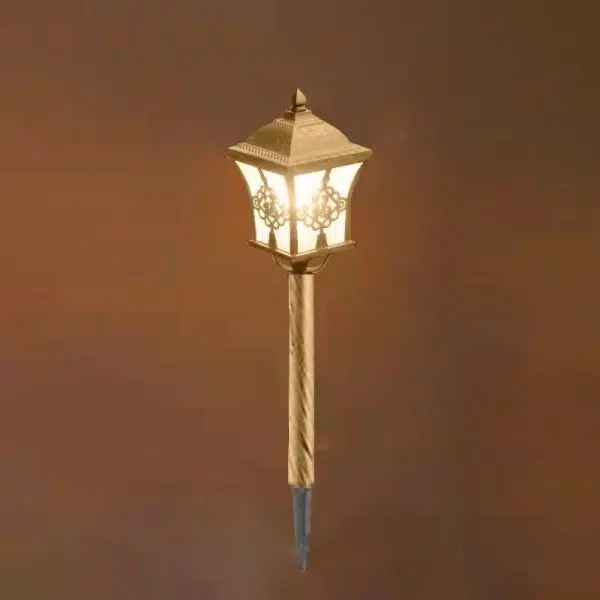 Traditional Chinese Solar Waterproof Aluminum Iron Glass Column LED Landscape Lighting Outdoor Light For Garden - Image 14