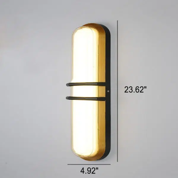 Modern Simple Waterproof Wall Sconce Lamp Outdoor Light - Image 9