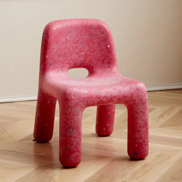 Contemporary Creative Square Plastic Children Chair Backrest For Living Room - Image 12