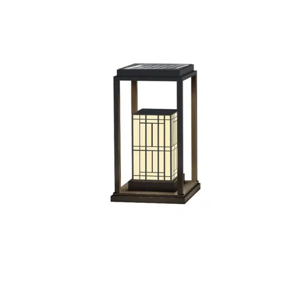 Modern Retro Stainless Steel Marble Solar LED  Waterproof Garden Lawn Outdoor Light - Image 24