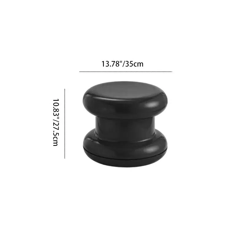 SKU-06-82f979da-d106-43d1-be49-8523012056e4.jpg Contemporary Creative Round Plastic Chair Backless Armless For Living Room - Image 4