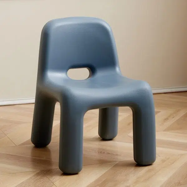 Contemporary Creative Square Plastic Children Chair Backrest For Living Room - Image 14