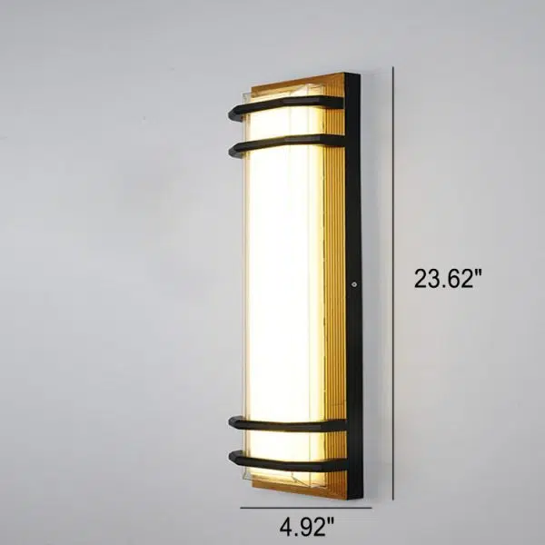Modern Simple Waterproof Wall Sconce Lamp Outdoor Light - Image 12