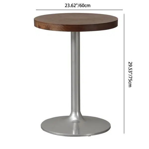 Contemporary Industrial Leather Wood Iron Square X Shape Back Dining Chair & Table Set For Dining Room - Image 6