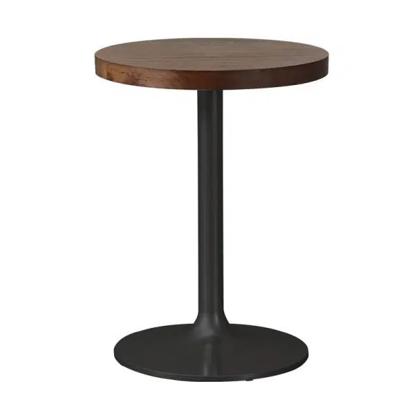 Contemporary Industrial Leather Wood Iron Square X Shape Back Dining Chair & Table Set For Dining Room - Image 34