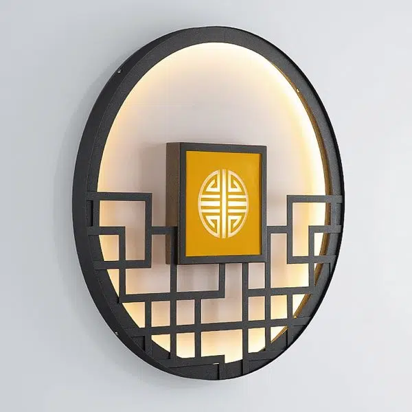 Asian Style Outdoor LED Landscape Decorative Lighting Wall Lamp for Villa Courtyard - Image 9