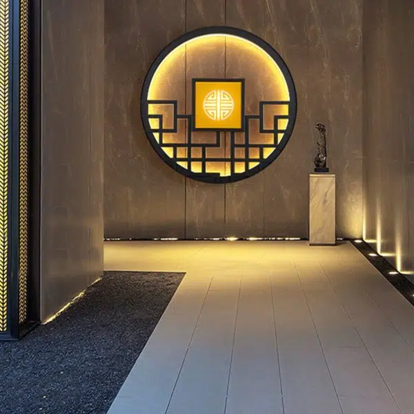 Asian Style Outdoor LED Landscape Decorative Lighting Wall Lamp for Villa Courtyard - Image 3