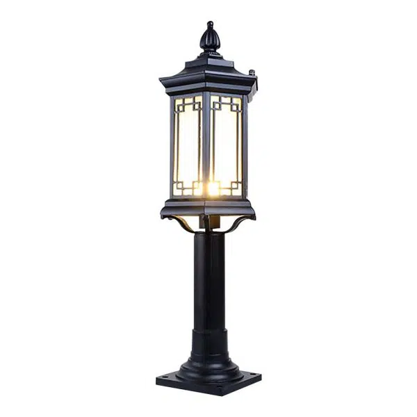 Traditional Asian-Inspired LED Pathway Lights Rhombus Shape for Villa Gardens - Image 10