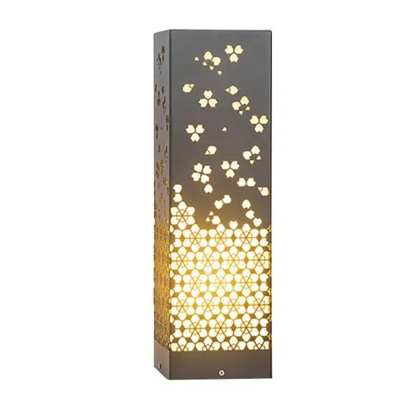 Classic Hollow Carved Asian Style Garden Landscape Lighting Decorative Lamp - Image 7