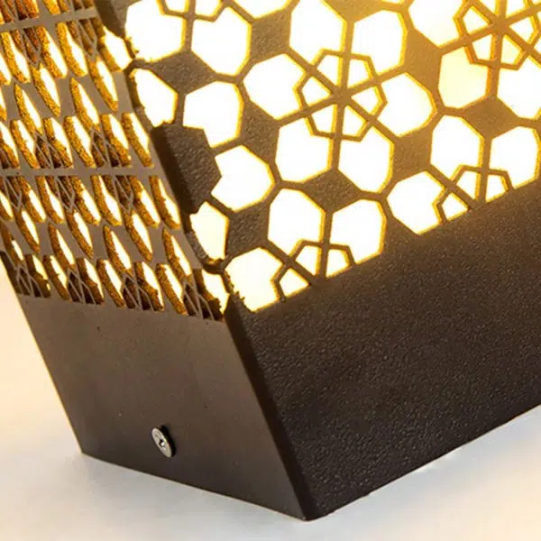 Classic Hollow Carved Asian Style Garden Landscape Lighting Decorative Lamp - Image 8