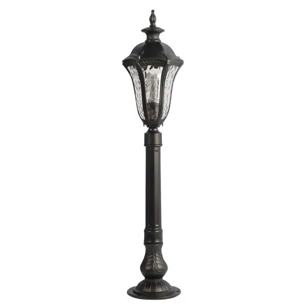 Retro-Inspired Waterproof Outdoor Lamp Post for Traditional Villa Gardens - Image 9