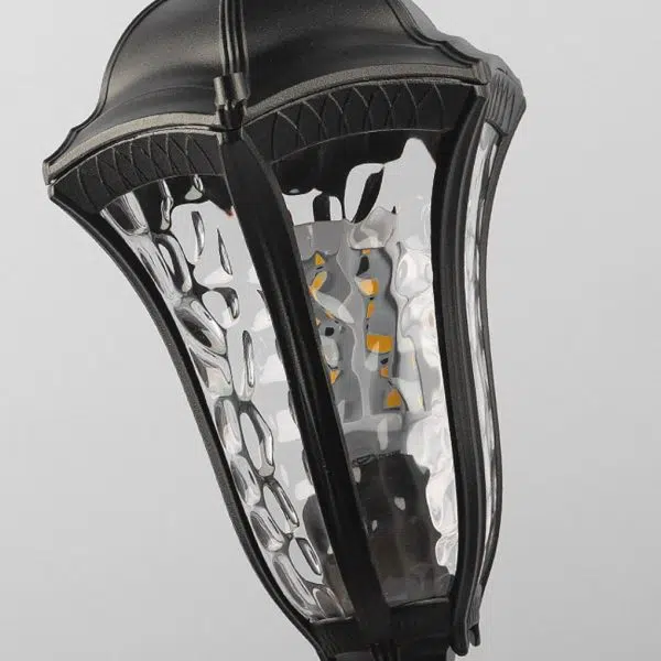 Retro-Inspired Waterproof Outdoor Lamp Post for Traditional Villa Gardens - Image 12