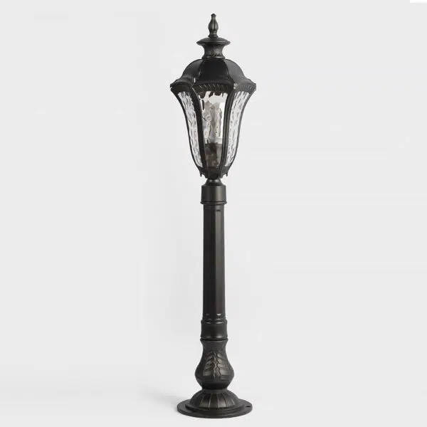 Retro-Inspired Waterproof Outdoor Lamp Post for Traditional Villa Gardens - Image 8