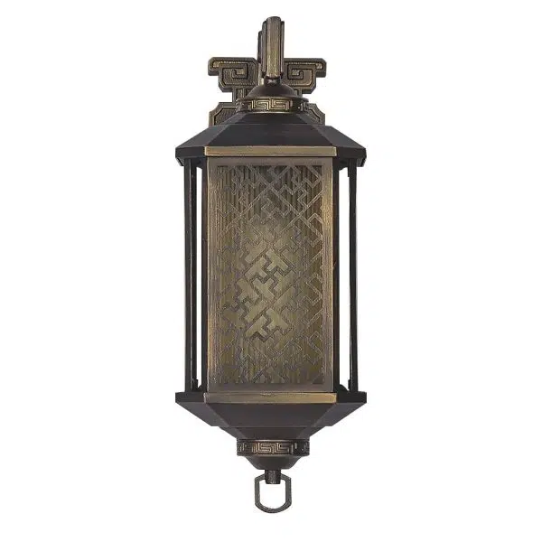 Classical Hollow Pattern Outdoor Waterproof Wall Lamp for Villa Courtyard Corridor - Image 8