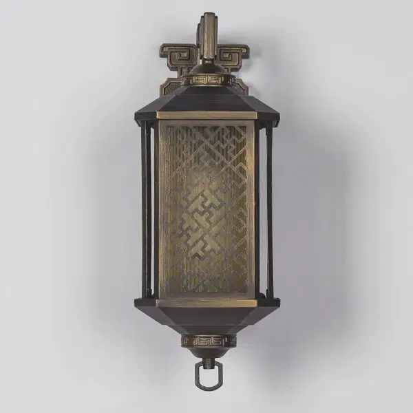 Classical Hollow Pattern Outdoor Waterproof Wall Lamp for Villa Courtyard Corridor - Image 6