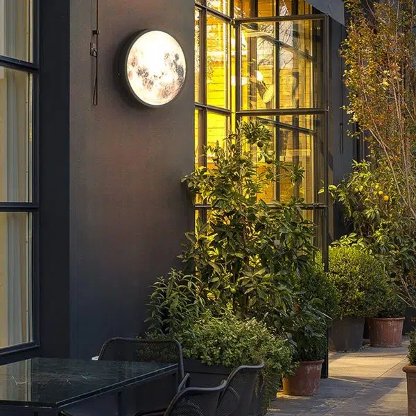 Creative Moon Outdoor Waterproof Garden Light LED Exterior Wall Light - Image 3