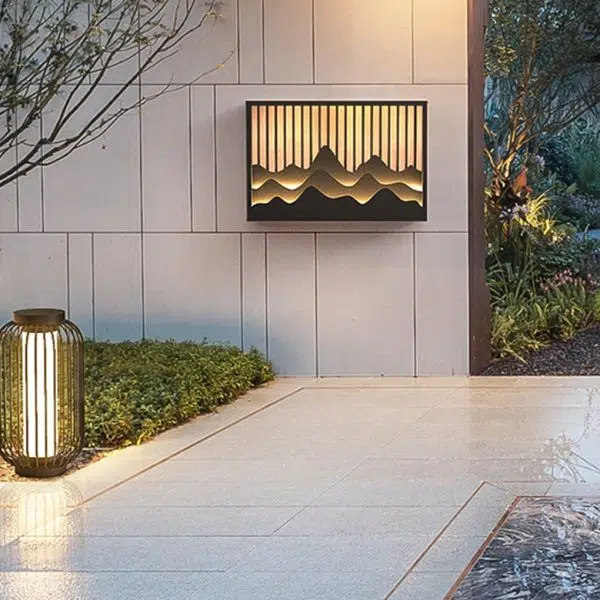 Creative Outdoor Waterproof LED Balcony Garden Light Landscape Wall Sconces - Image 8