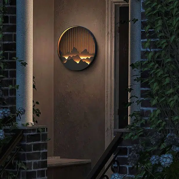 Creative Outdoor Waterproof LED Balcony Garden Light Landscape Wall Sconces - Image 4