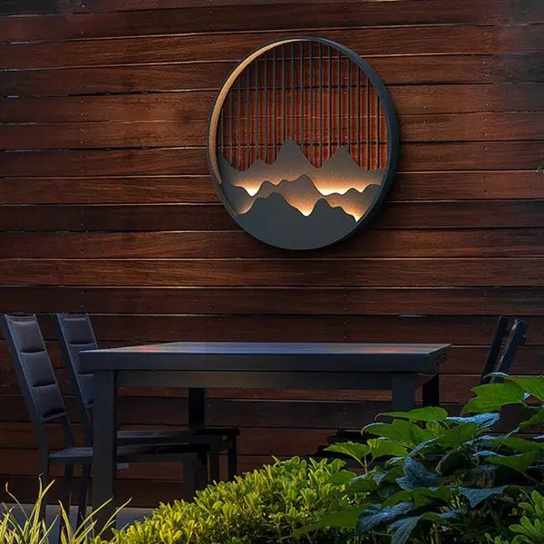 Creative Outdoor Waterproof LED Balcony Garden Light Landscape Wall Sconces - Image 3