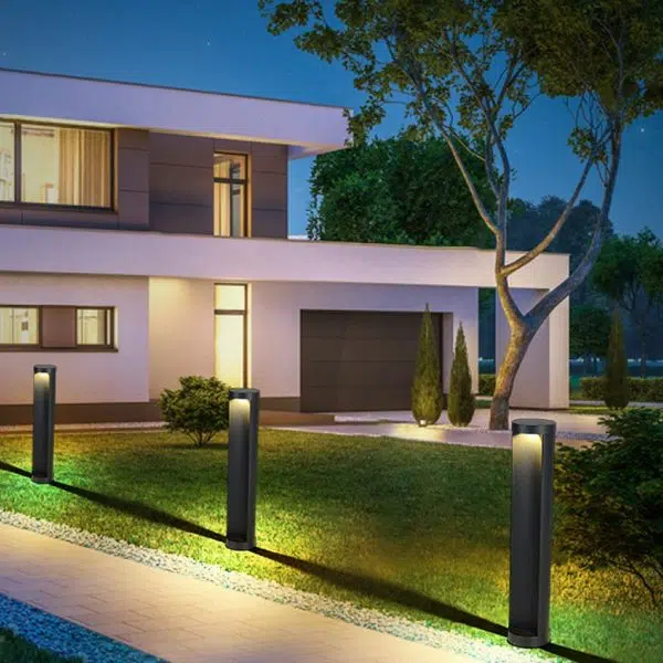 Cylindrical Outdoor Lawn Courtyard Lamp Waterproof LED Landscape Lighting - Image 4