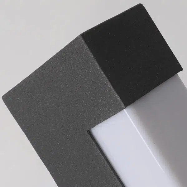 Square Tall Pillar Aluminum LED Waterproof Black Modern Pathway Lights - Image 5