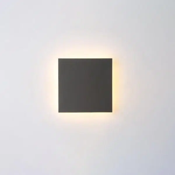 Modern Waterproof LED Outdoor Wall Lights in Flat and Square Designs - Image 8
